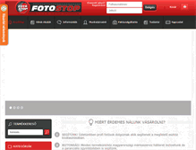 Tablet Screenshot of fotostop.hu